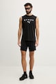 Puma t-shirt treningowy bawełniany Cutoff tank HYROX 527176 czarny SS26