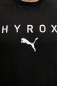 Puma t-shirt treningowy bawełniany Cutoff tank HYROX 527176 czarny