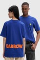 Barrow T-shirt bawełniany granatowy S6BWUATH003