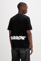 Barrow t-shirt βαμβακερό S6BWUATH003 μαύρο SS26