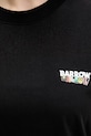 Barrow t-shirt bawełniany S6BWUATH032 czarny