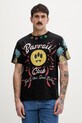 Barrow t-shirt bawełniany czarny S6BWUATH069