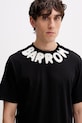 Barrow t-shirt bawełniany czarny S6BWUATH071