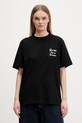 Odzież Barrow t-shirt bawełniany S6BWUATH082 czarny