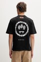 Odzież Barrow t-shirt bawełniany S6BWUATH085 czarny