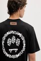 Barrow t-shirt bawełniany S6BWUATH085 czarny