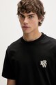 Barrow t-shirt bawełniany czarny S6BWUATH103