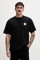 Barrow t-shirt oversize bawełniany czarny S6BWUATH137