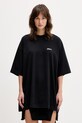 VETEMENTS t-shirt bawełniany FU ME76TR189B czarny SS26
