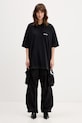 VETEMENTS t-shirt bawełniany Iconic Logo ME76TR138BW