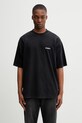 VETEMENTS t-shirt bawełniany Iconic Logo bawełna czarny ME76TR138BW