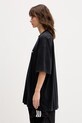 VETEMENTS t-shirt bawełniany Iconic Logo czarny ME76TR138BW
