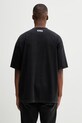 VETEMENTS t-shirt bawełniany Iconic Logo ME76TR138BW czarny