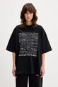 VETEMENTS t-shirt bawełniany Fuck Everything ME76TR212BX czarny SS26