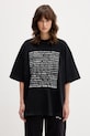 VETEMENTS t-shirt bawełniany Fuck Everything ME76TR212BX czarny SS26
