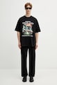 VETEMENTS t-shirt bawełniany Thailand Tourist ME76TR241B