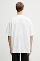 Bavlnené tričko VETEMENTS Sticker ME76TR227W biela