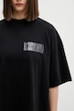 VETEMENTS t-shirt bawełniany Taped Logo ME76TR148B