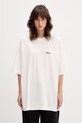 VETEMENTS t-shirt bawełniany FU ME76TR188V beżowy SS26