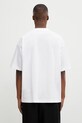 VETEMENTS t-shirt bawełniany Iconic Logo ME76TR141WW biały