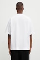 VETEMENTS t-shirt bawełniany Iconic Logo ME76TR141WW biały