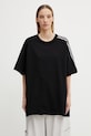 Y-3 t-shirt bawełniany RE 3S SS TEE KQ9793 czarny SS26