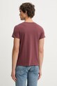 Odzież Levi's t-shirt bawełniany LSE_PERFECT A3116.0039 bordowy