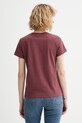 Levi's t-shirt bawełniany LSE_PERFECT A3116.0039 bordowy