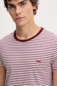 Levi's t-shirt bawełniany LSE_PERFECT TEE bordowy A3116.0043