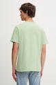 Levi's t-shirt bawełniany LSE_SS ORIGINAL HM zielony A3117.0111