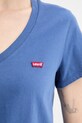 Levi's t-shirt bawełniany LSE_PERFECT VNECK A3170.0057 niebieski