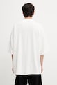 Odzież Rick Owens DRKSHDW Tommy t-shirt oversize bawełniany DU01F4259.RNEP7 biały