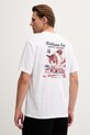 Kaotiko T-shirt bawełniany biały AS038.01.G002