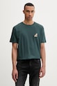 Kaotiko tricou din bumbac verde AS023.01.G002
