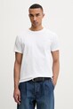 Baron Filou tricou din bumbac Filou CLXIX alb 000015601
