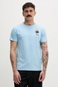 Baron Filou T-shirt bawełniany Filou CLXIV. niebieski 000015622