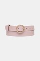 Answear Lab curea de piele roz LD1949.FKK