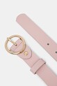 Answear Lab curea de piele LD1949.FKK roz WA00