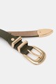 Answear Lab curea de piele LD2031.IKK verde WW25