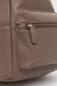 béžová Kožený ruksak Answear Lab