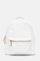 Δερμάτινο σακίδιο Answear.LAB λείο δέρμα λευκό 942.HWK