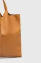 hnedá Kožená kabelka Answear Lab