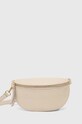 Answear Lab borseta de piele uni bej 565.HWK