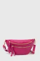 ροζ Δερμάτινη τσάντα φάκελος Answear Lab Γυναικεία