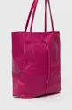 Usnjena torbica Answear Lab roza