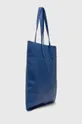 Usnjena torbica Answear Lab mornarsko modra