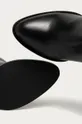 čierna Answear - Kožené členkové topánky Answear Lab