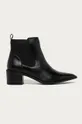 čierna Answear - Kožené topánky Chelsea Answear Lab Dámsky