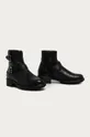 Answear - Kožené členkové topánky Answear Lab čierna