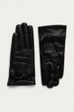 černá Answear Lab - Kožené rukavice Dámský